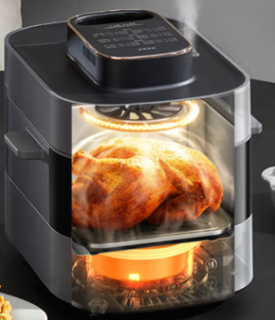 九陽（Joyoung） 肖戰(zhàn)推薦 空氣炸鍋 智能可視機身可拆洗電炸鍋蒸烤炸一體機電飯鍋 KL40-SF100