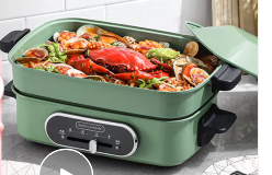 摩飛電器（Morphyrichards）多功能鍋 家用多用途鍋 電火鍋電煮鍋電蒸鍋電熱鍋 2.5升 火鍋鍋