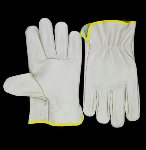 斗刀俠DD-1307頭層牛皮防水防油耐磨作業(yè)手套（雙）